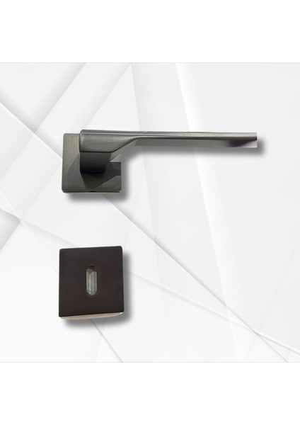 Stilo INOX Kare Rozetli Kapı Kolu Lüks Oda Kapı Kolu modelleri