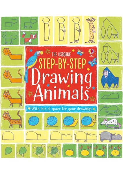 Drawing Animals (Step-By-Step Drawing Book) modelleri