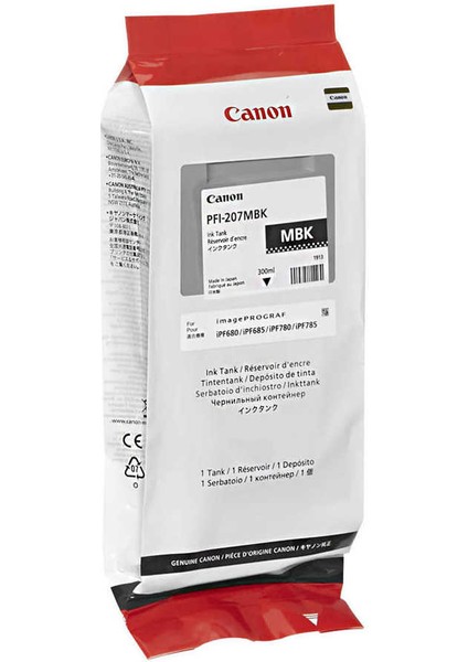 PFI-207MBK Mat Siyah Kartuş 300ML