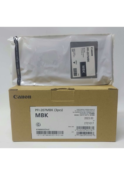 PFI-207MBK Mat Siyah Kartuş 300ML indirimleri