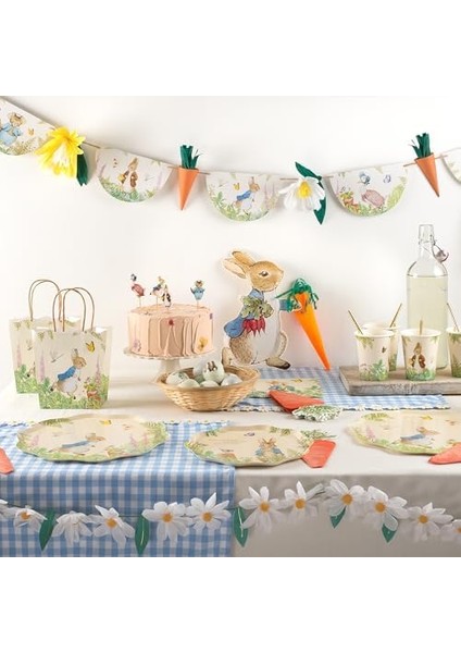 Meri - Peter Rabbit Dinner Plates - Peter Rabbit Tabaklar - L - 8'li fiyatları