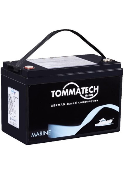 12.8V 100AH Marin Lityum Batarya Bluetooth Destekli