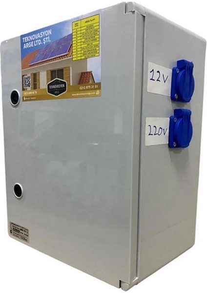 Taşınabilir Güneş Enerji Paketi – Tv Aydınlatma Telefon Şarjı ve Küçük Elektrikli Cihazlar Için Kompakt Solar Sistem