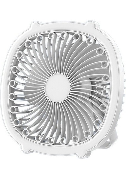Bmr-21 LED Işıklı Şarjlı Taşınabilir Masa Üstü Vantilatör ,fan