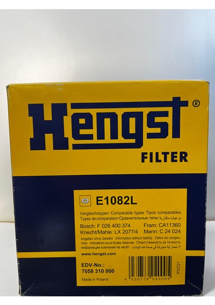 Bmw F20-F30-F32-F36 Kasa Dizel Hava Filtresi 13718511668 modelleri