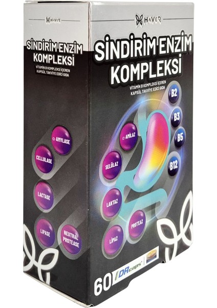 Enzim Kompleksi 60 Kapsül fırsatları