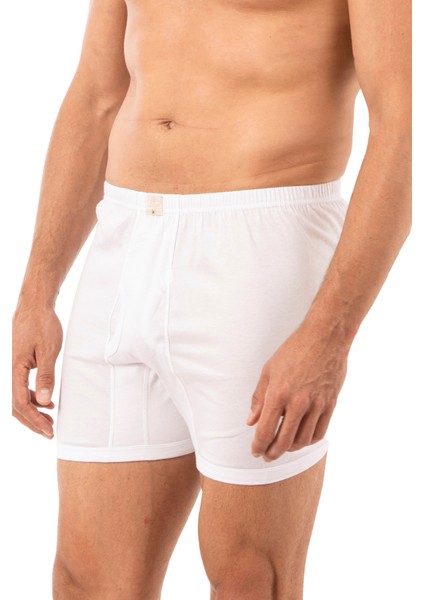 Özkan 0043 3'lü Paket Erkek %100 Pamuklu Penye Süprem Kumaş Esnek Rahat Paçalı Don Boxer Külot modelleri