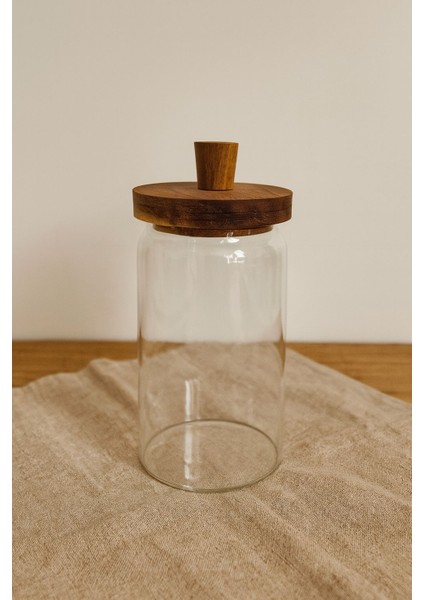 Akasya Vakum Kapaklı Cam Kavanoz (950 Ml) fiyatları