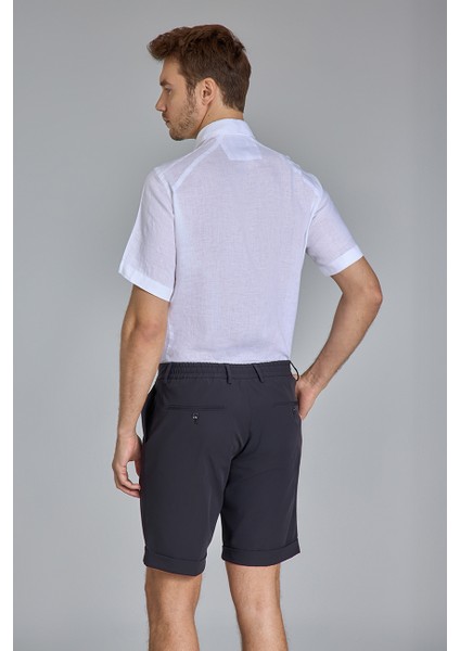 Jogger 4 Cep Lacivert Spor Erkek Şort SH24Y24102_D99