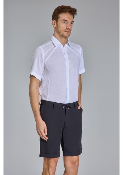 Jogger 4 Cep Lacivert Spor Erkek Şort SH24Y24102_D99 fırsatları