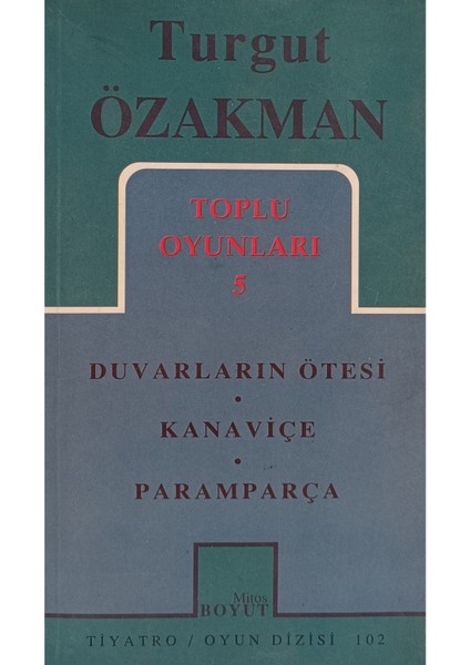 Toplu Oyunları 5 / Duvarların Ötesi-Kanaviçe-Paramparça 2el