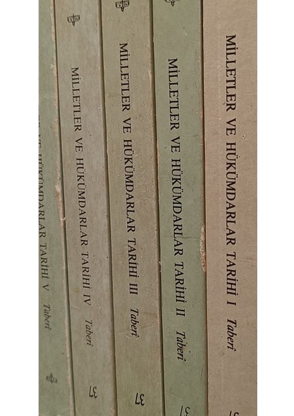 Milletler ve Hükümdarlar Tarihi 5 Kitap Takım (2.el kitap sahaf)