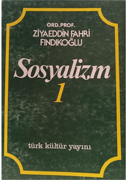 Sosyalizm Cilt 1 ve 2 2el