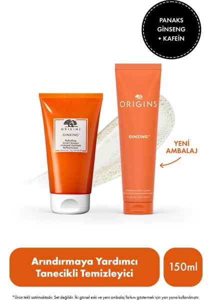 Ginzing Refreshıng Scrub Cleanser Canlandırıcı Ve Arındırıcı Tanecikli Temizleyici 150 ml