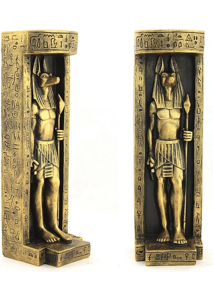 Anubis Figürlü Mumluk