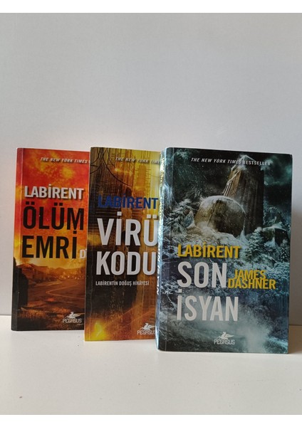 Labirent - 3 Kitap Takım - James Dashner