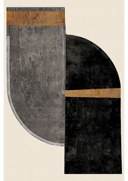 Mars 26 Halı Bej Tonlarında Salon Halısı Pelüş ve Iskandinav Halı Dekorafif Yıkanabilir