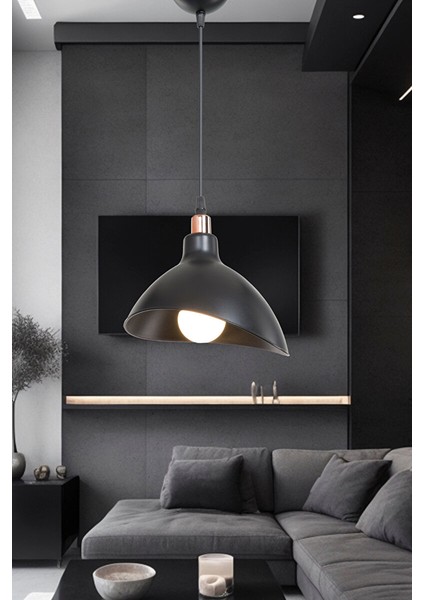 Esta Tekli Avize Siyah fiyatları