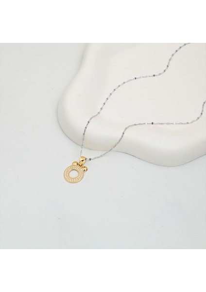 Ö Harfi Altın Kolye Ucu 14 Ayar modelleri