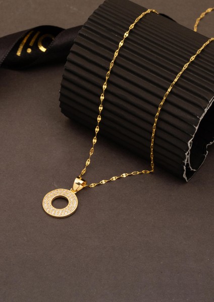 O Baş Harfi 14 Ayar Altın Kolye fırsatları