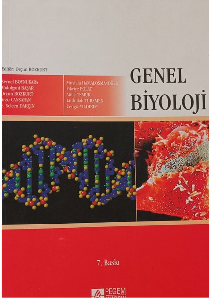 Genel Biyoloji Orçun Bozkurt (2.el kitap sahaf)