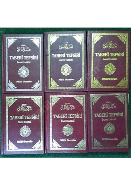 Taberi Tefsiri - Imam Taberi - 6 Cilt Takım Imam Taberi (2.el sahaf)