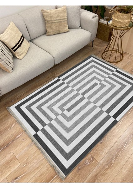 Mars 2190 Modern Stil Geniş Alan Halısı Oturma Odası Yemek Odası Için Yıkanabilen Dekoratif Halı indirimleri