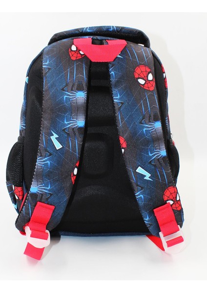 2 Gözlü Speedy Man Anaokulu Çantası - Erkek Çocuk Çanta Kreş Çantası - Örümcek Adam Çanta fırsatları