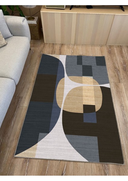 Mars 25 Modern Stil Soyut Halı Bej Halı Iskandinav Halı Salon Halısı Yıkanabilen Dekoratif Halı fiyatları