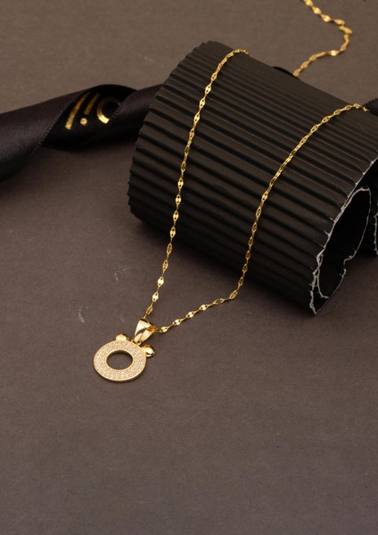 Ö Harfi Altın Kolye 14 Ayar fırsatları