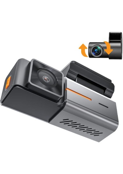 4K Wifi Ön ve Arka Araç Kamerası, Yüksek Çözünürlük ve Kablosuz Bağlantı ile Güvenli Sürüş