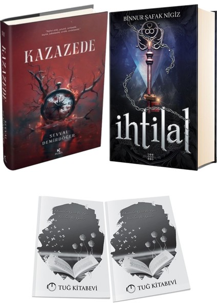 Ihtilal 3 Zerda Ciltli ve Kazazede 3 Ciltli Şevval Demirdöğer 2li Set + Hediyeli