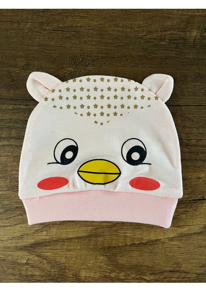 Yenidoğan Kız Erkek Bebek Civcivli Bebek Bandana Şapka Başlık Fiyonklu Kurdeleli Civciv Model
