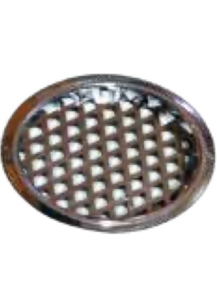 50'lik Plastik Yuvarlak Menfez (Krom)