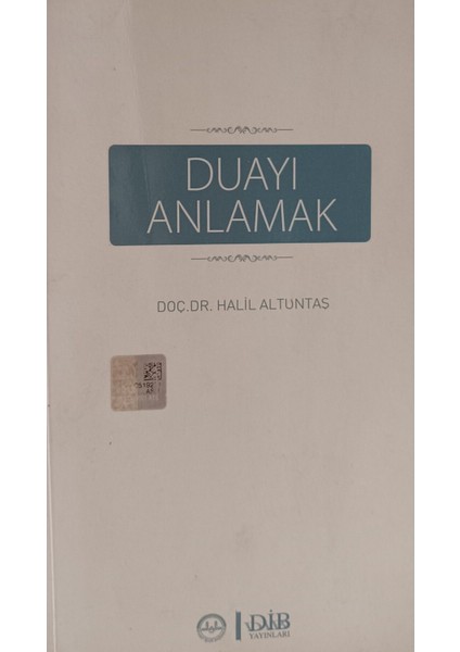 Duayı Anlamak Halil Altuntaş 2el