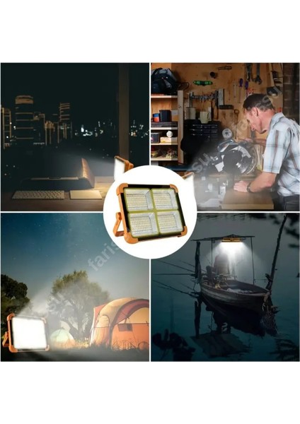 Solar Panelli Çakar Özellikli Dış Mekan Aydınlatmasına Uygun Projektör fırsatları