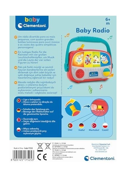Baby Clementoni Bebek Radyosu modelleri