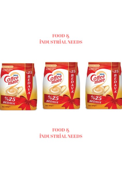 Coffee Mate 625 Gram 3'lü Kahve Kreması
