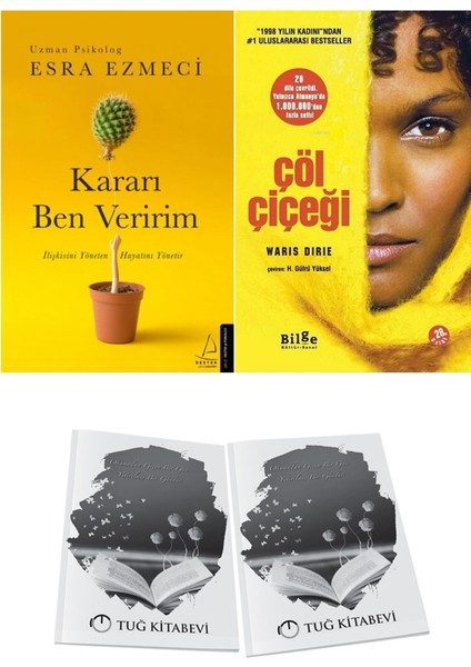 Kararı Ben Veririm ve Çöl Çiçeği + Hediyeli