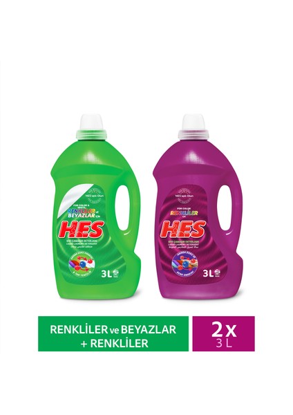 Sıvı Çamaşır Deterjanı Renkliler