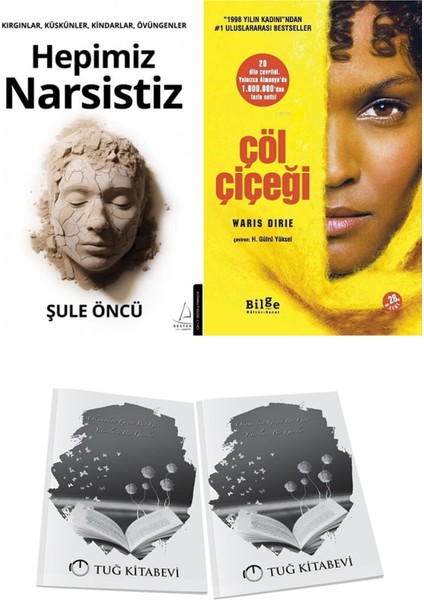 Hepimiz Narsistiz ve Çöl Çiçeği + Hediyeli