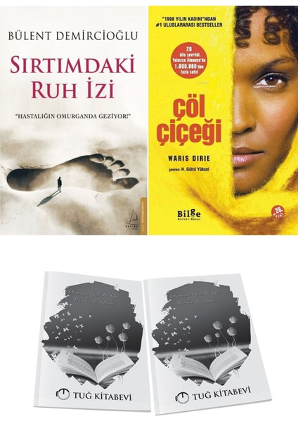 Sırtımdaki Ruh Izi ve Çöl Çiçeği + Hediyeli