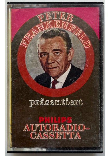 Peter Frankenfeld Prasentiert Philips Autoradio Cassetta Kaset (Orjnal Dönem Baskı Kaset)