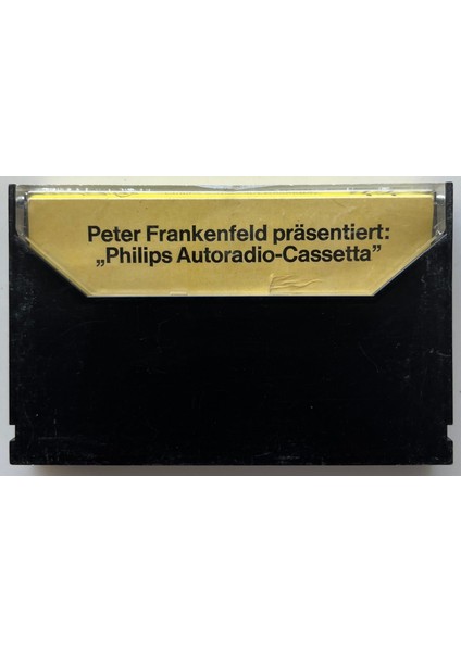Peter Frankenfeld Prasentiert Philips Autoradio Cassetta Kaset (Orjnal Dönem Baskı Kaset) fiyatları