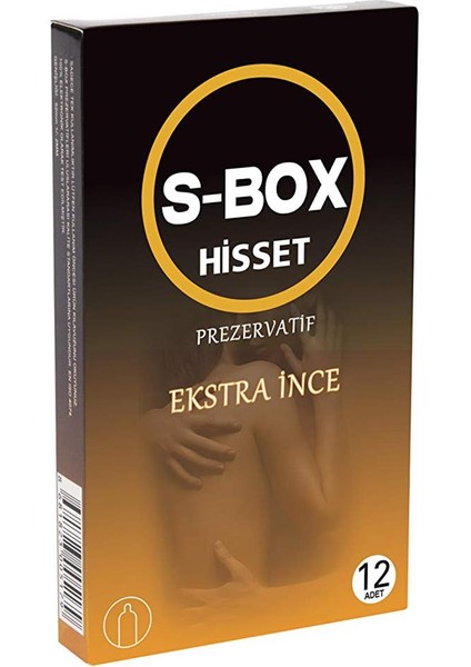 S-Box Hisset Ultra Ince Prezervatif