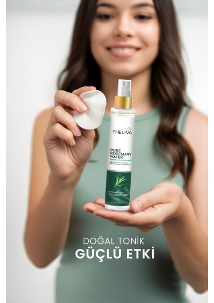 Saf Biberiye Suyu 100 ml Saç Toniği