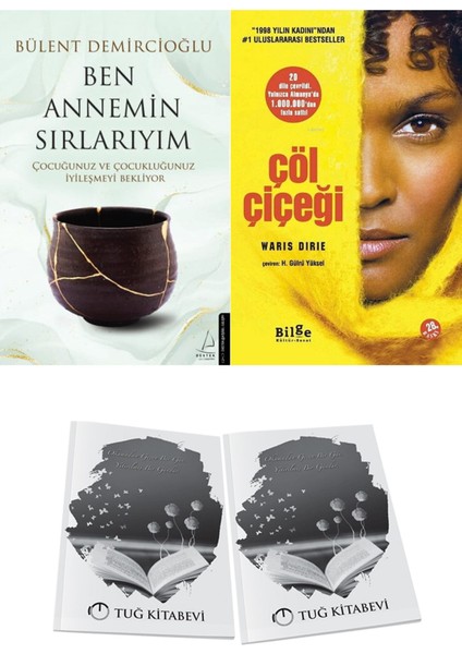 Ben Annemin Sırlarıyım ve Çöl Çiçeği + Hediyeli