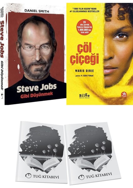 Steve Jobs Gibi Düşünmek ve Çöl Çiçeği + Hediyeli