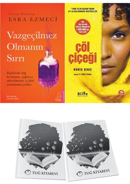 Vazgeçilmez Olmanın Sırrı ve Çöl Çiçeği + Hediyeli