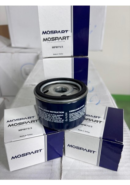 Mpw 75/3 - Yağ Filtresi - Mospart